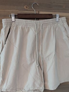 Erika & Co Light Olive Drawstring Shorts